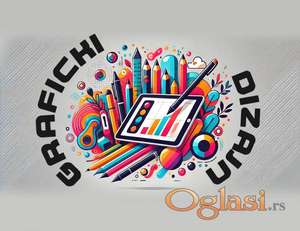 Graficki dizajn, Izrada Logoa, flajeri, baneri, vizitke, etikete, objave